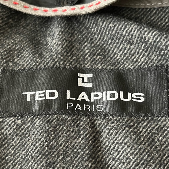 Mens Black TED LAPIDUS Lined Windbreaker size 48 - Picture 10 of 10